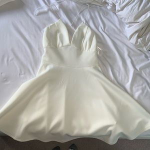 White mid dress dynamite
